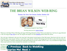 Tablet Screenshot of brianwilson.surfermoon.com